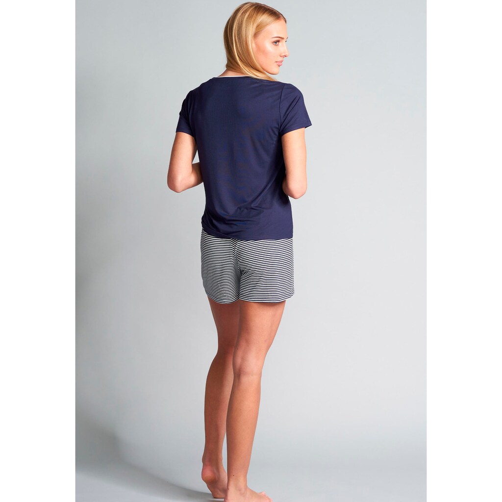 TOM TAILOR Shorty (2 Tlg.) Mit Lockerem Shirt Und Shorts ▷ Für