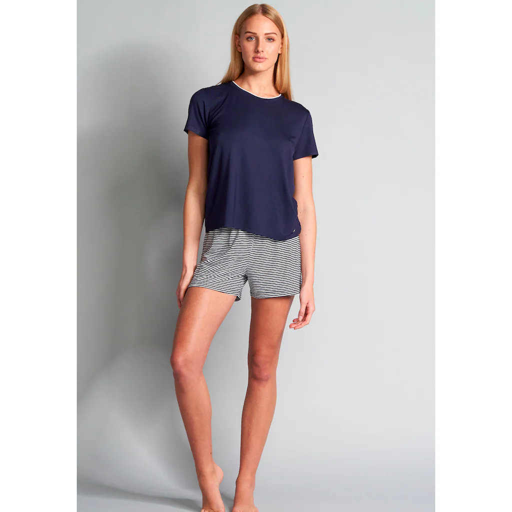 TOM TAILOR Shorty (2 tlg.) mit lockerem Shirt und Shorts ▷ für
