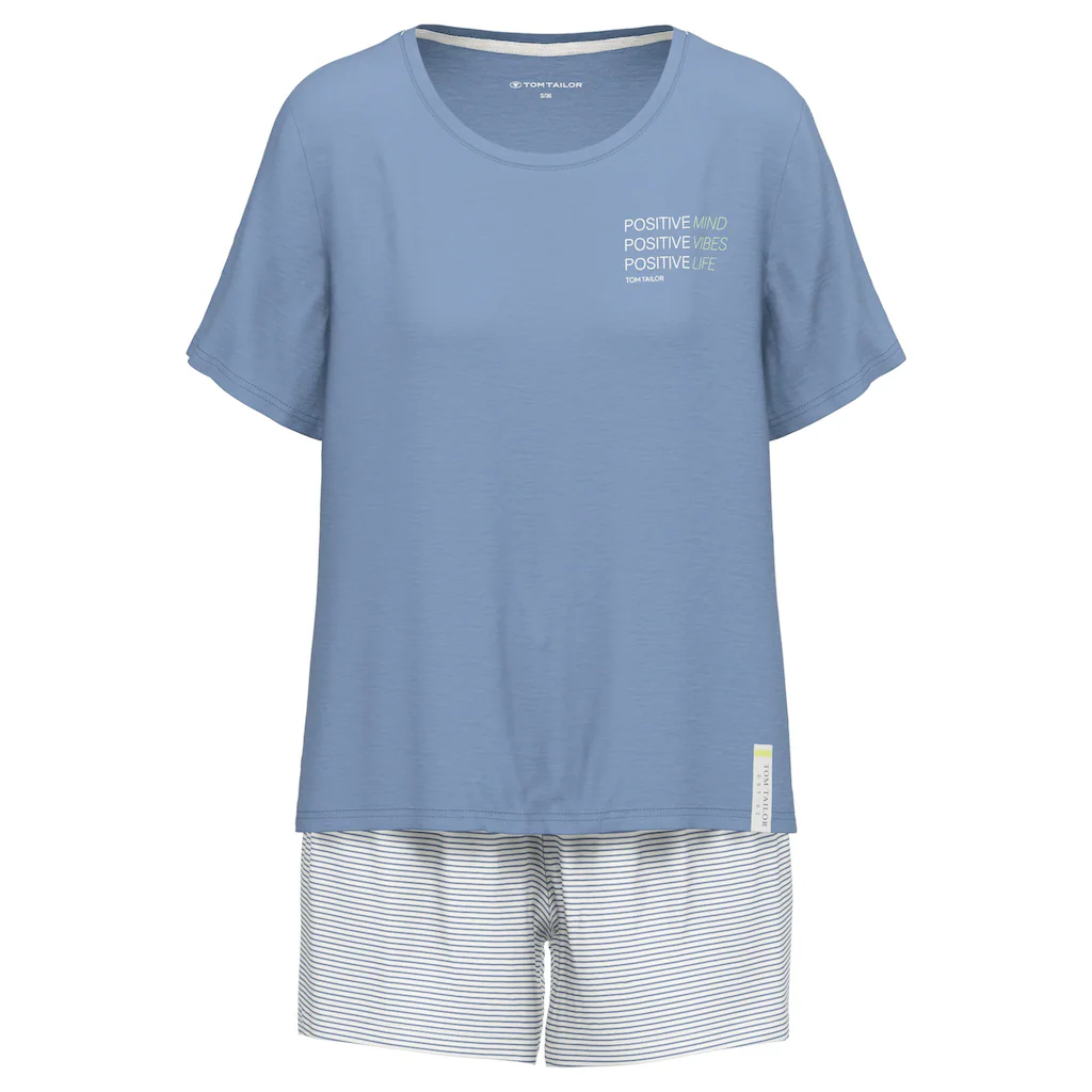 TOM TAILOR Shorty (2 Tlg.) Sommerliche Farbgebung ▷ Für