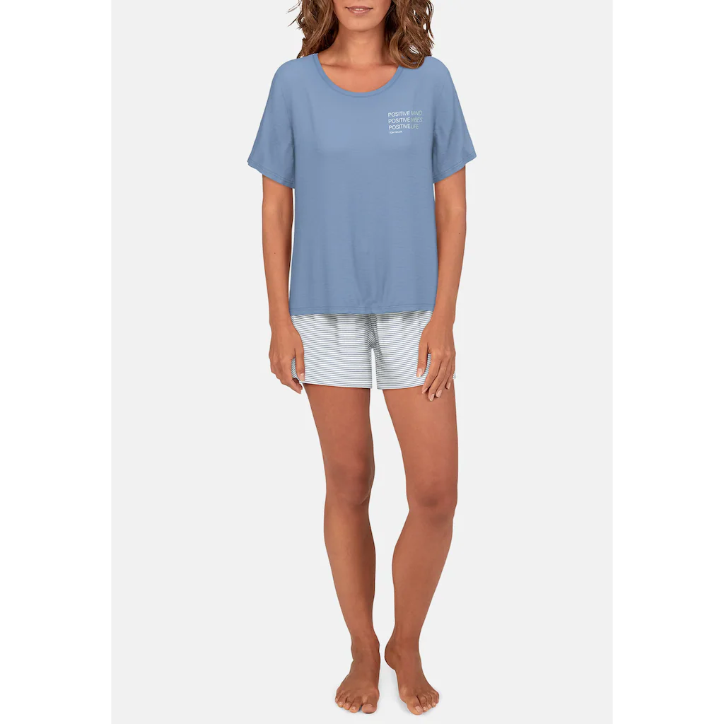 TOM TAILOR Shorty (2 Tlg.) Sommerliche Farbgebung ▷ Für