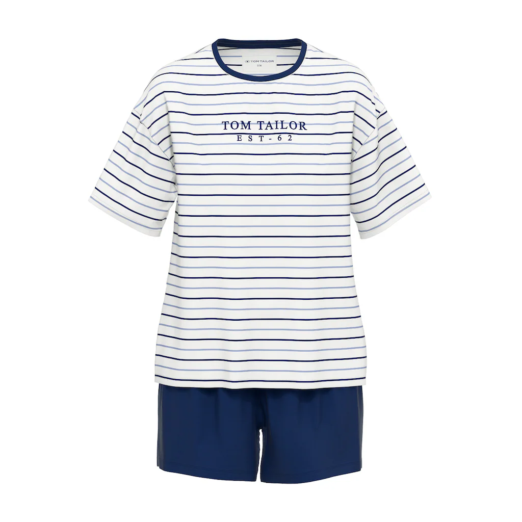 TOM TAILOR Shorty (2 Tlg.) Zeitlos Angesagte Streifendesign Bestellen