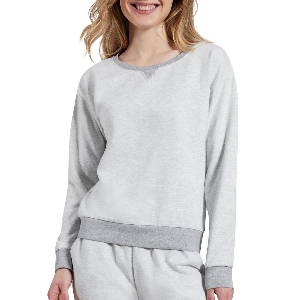 TOM TAILOR Sweatshirt mit melierter Optik