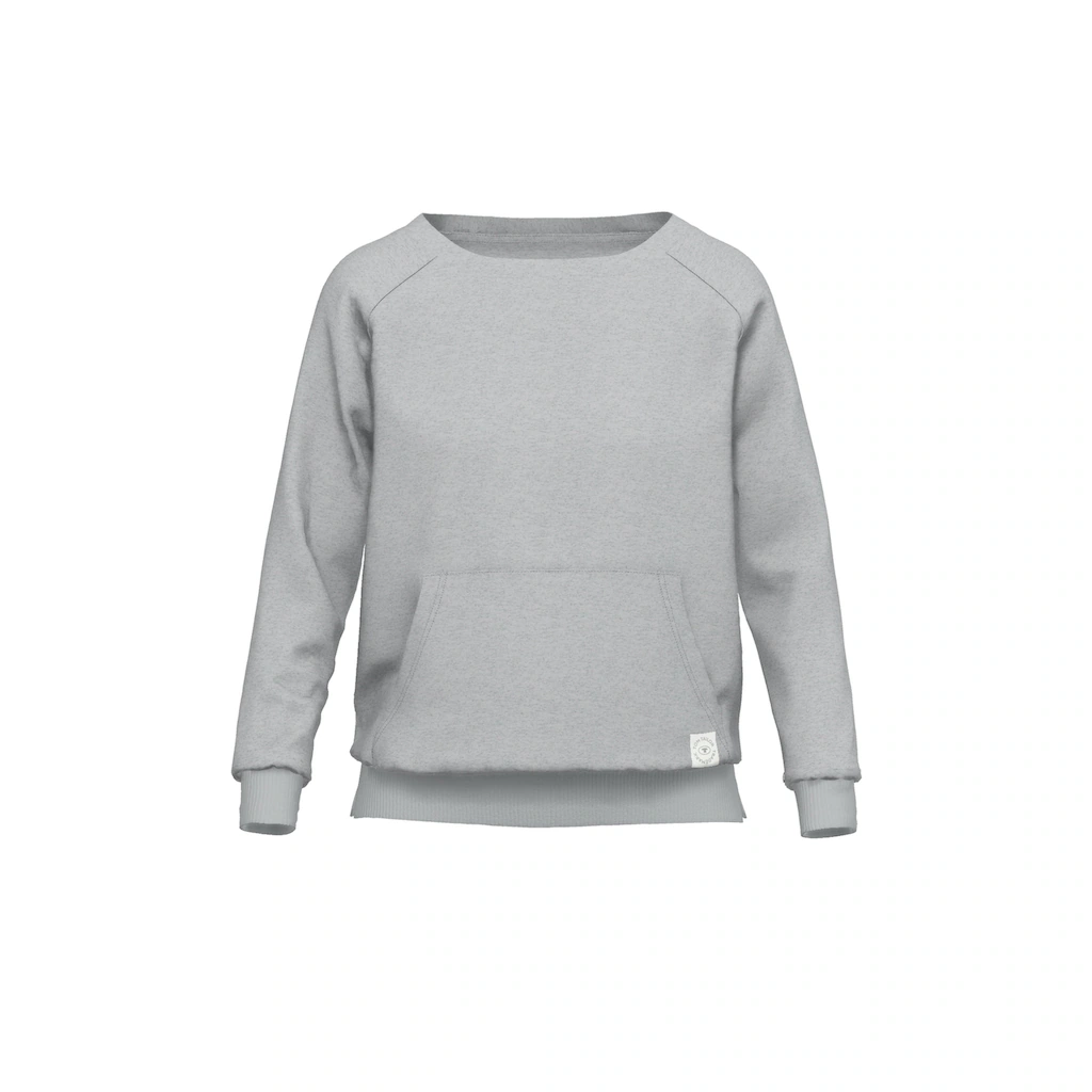 TOM TAILOR Sweatshirt Mit Rundhalsausschnitt Und Bauchtasche