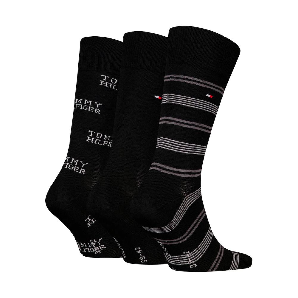 Tommy Hilfiger Socken (3 Paar) Mit Auffälliger Musterung Kaufen
