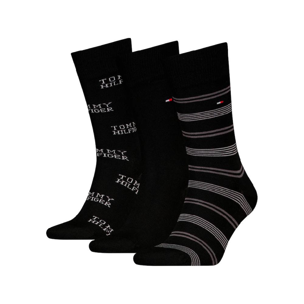 Tommy Hilfiger Socken (3 Paar) mit auffälliger Musterung kaufen
