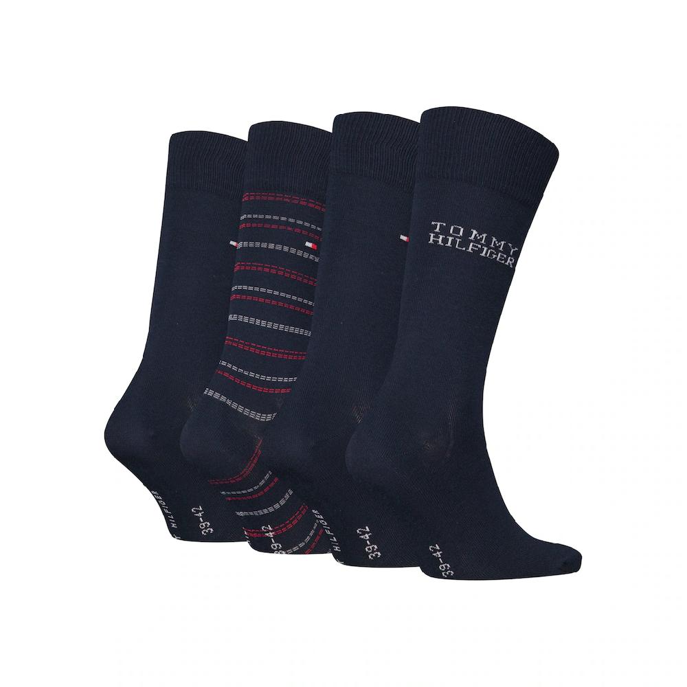 Tommy Hilfiger Socken (4 Paar) Mit Dezenter Logoprägung Kaufen