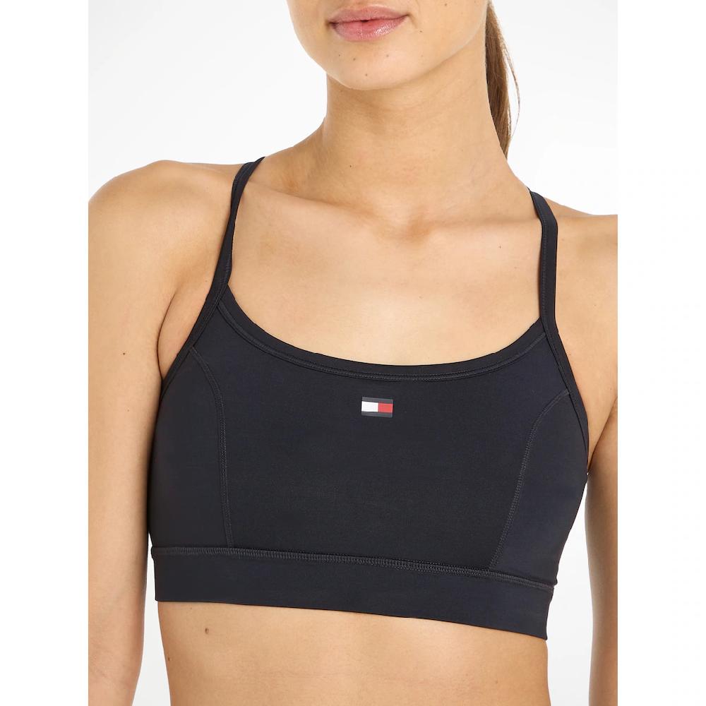 Tommy Hilfiger Sport Sport-Bustier »ESSENTIALS FLAG LOW INT BRA« Mit Trägern Für Leichten Halt Online Bestellen
