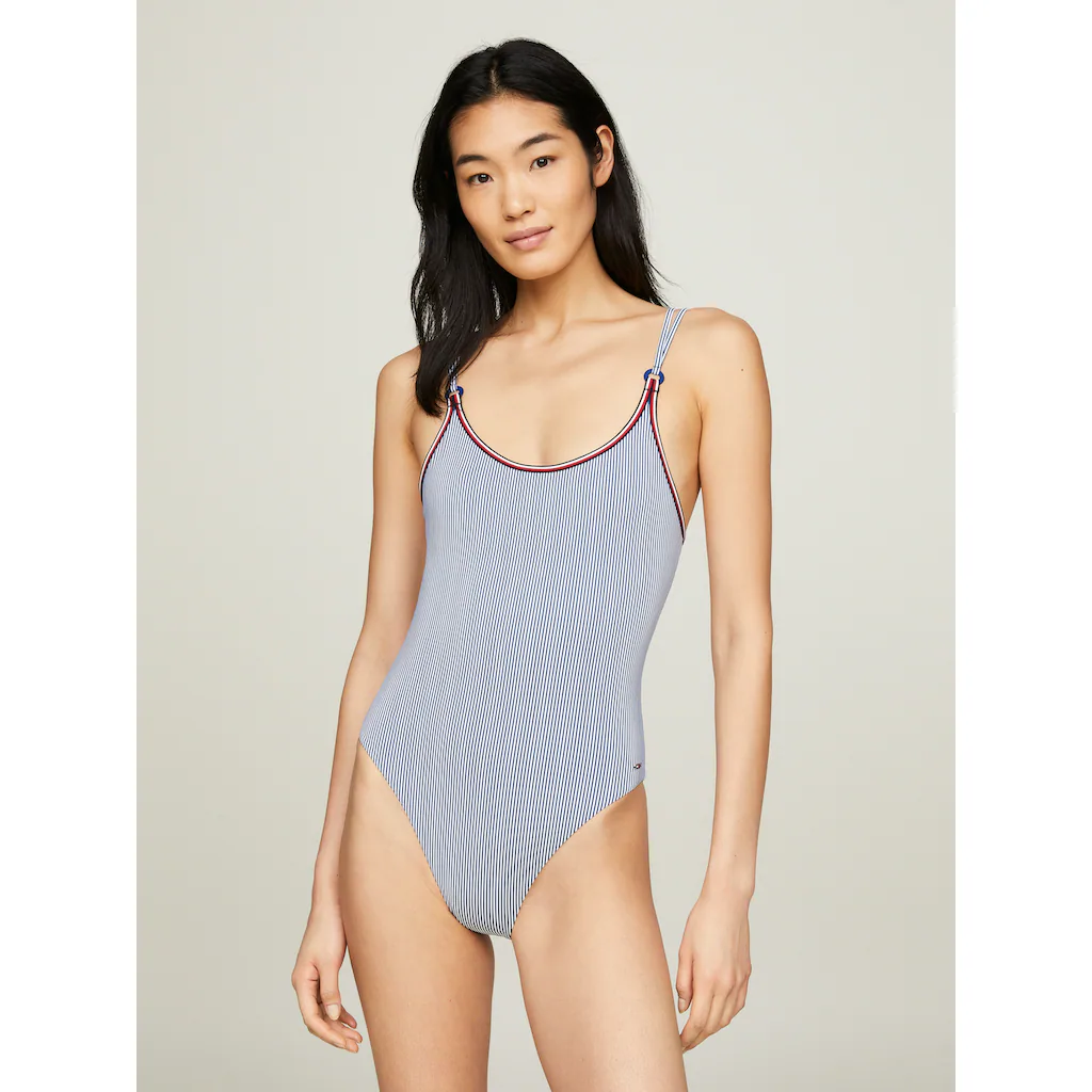 Tommy Hilfiger Swimwear Badeanzug »ONE PIECE PRINT« Mit Streifenmuster Bestellen