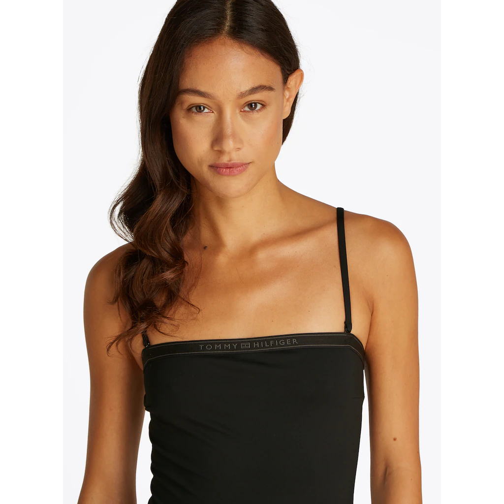 Tommy Hilfiger Swimwear Badeanzug »STRAIGHT ONE PIECE« Im Bandeau-Stil Mit Logoschriftzug Bestellen
