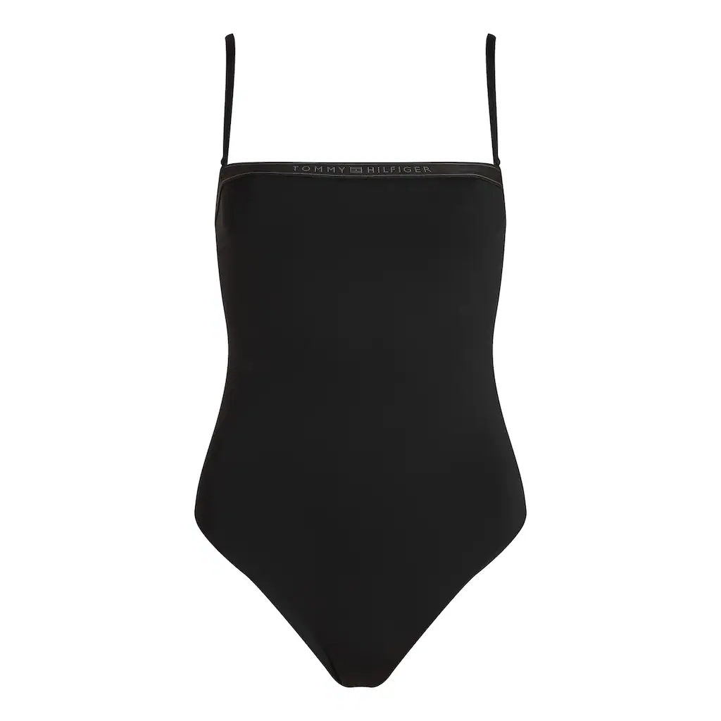 Tommy Hilfiger Swimwear Badeanzug »STRAIGHT ONE PIECE« Im Bandeau-Stil Mit Logoschriftzug Bestellen