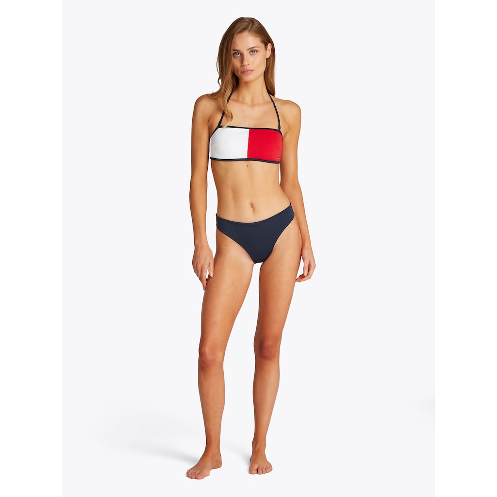 Tommy Hilfiger Swimwear Bikini-Hose »BRAZILIAN« Im Modernen Colorblock-Design