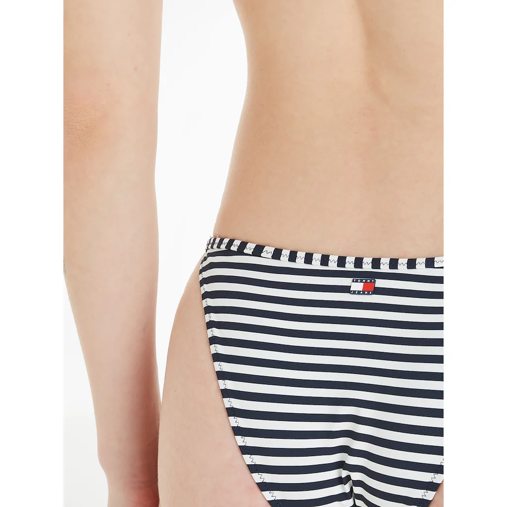 Tommy Hilfiger Swimwear Bikini-Hose »CHEEKY STRING SIDE TIE PRINT« In Gestreifter Optik Bestellen