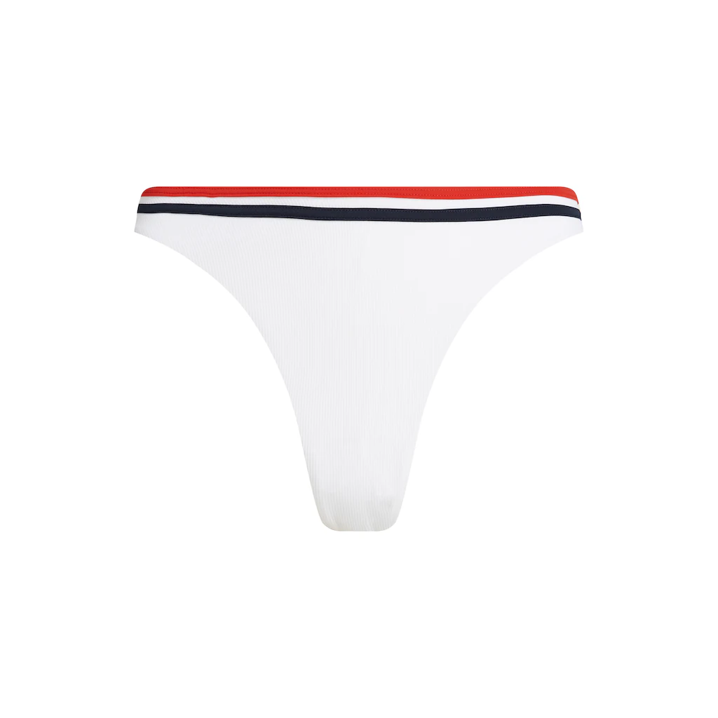 Tommy Hilfiger Swimwear Bikini-Hose »HIGH LEG CHEEKY« Mit Farbigen Bändern ▷ Für