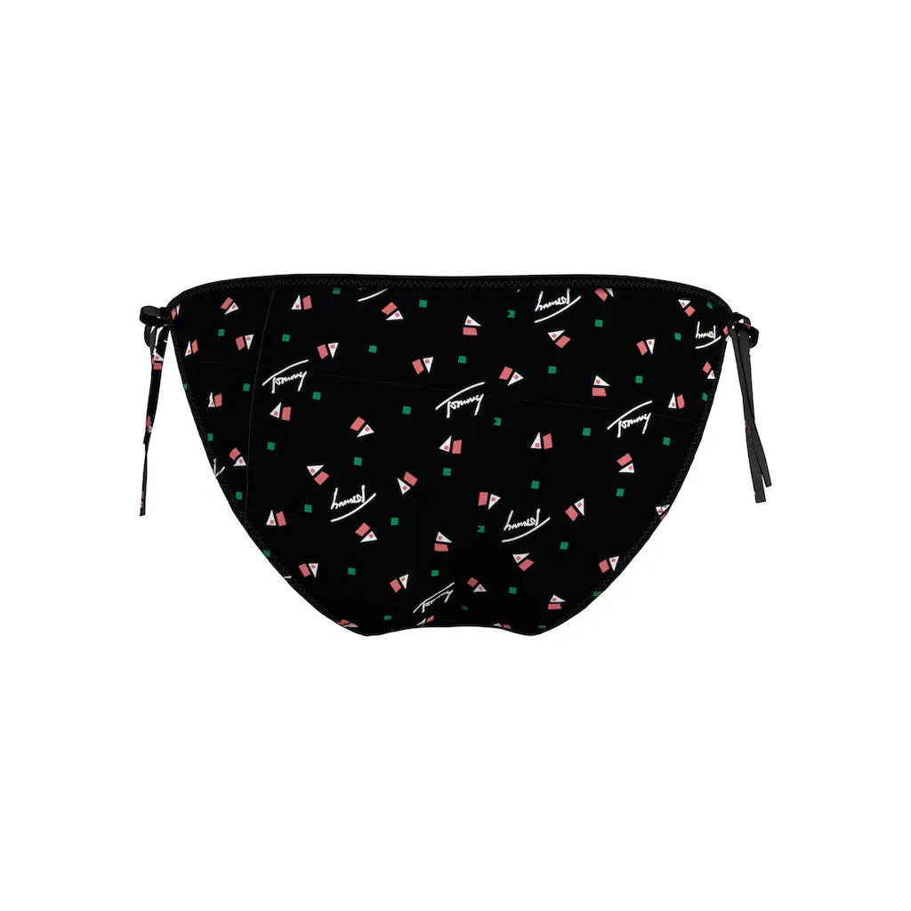 Tommy Hilfiger Swimwear Bikini-Hose »STRING SIDE TIE PRINT« Mit Dezenten Logoschriftzügen Online Kaufen