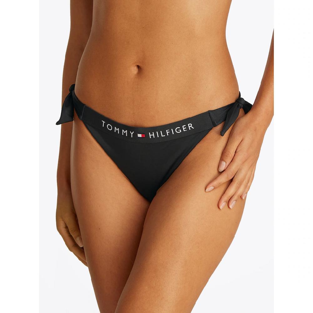 Tommy Hilfiger Swimwear Bikini-Hose »TH SIDE TIE CHEEKY BIKINI« mit seitlichen Knotendetails online bestellen