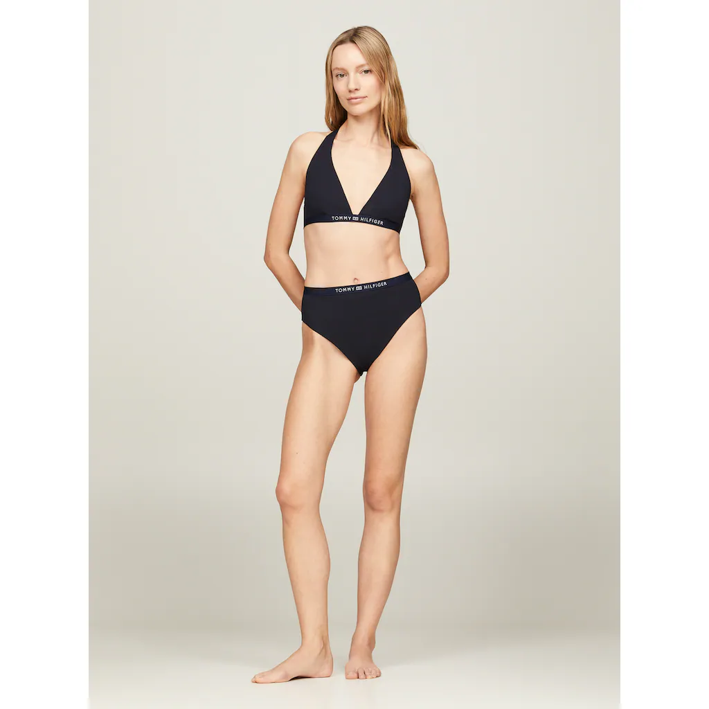 Tommy Hilfiger Swimwear Triangel-Bikini-Top »TRIANGLE FIXED RP« Mit Logoschriftzug Kaufen