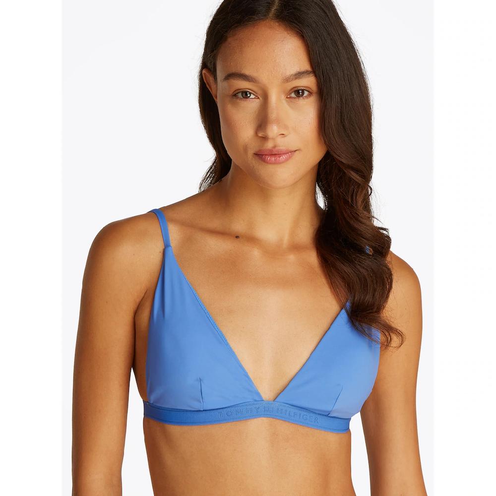 Tommy Hilfiger Swimwear Triangel-Bikini-Top »TRIANGLE FIXED RP« Mit Logoschriftzug Bestellen