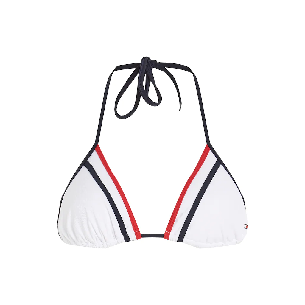 Tommy Hilfiger Swimwear Triangel-Bikini-Top »TRIANGLE RP« Mit Farbigen Bändern Kaufen