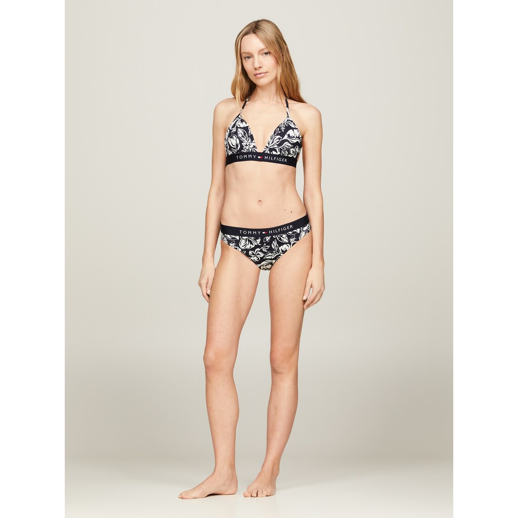 Tommy Hilfiger Swimwear Triangel-Bikini-Top »TRIANGLE FIXED FOAM PRINT« Mit Blumenmuster Bestellen