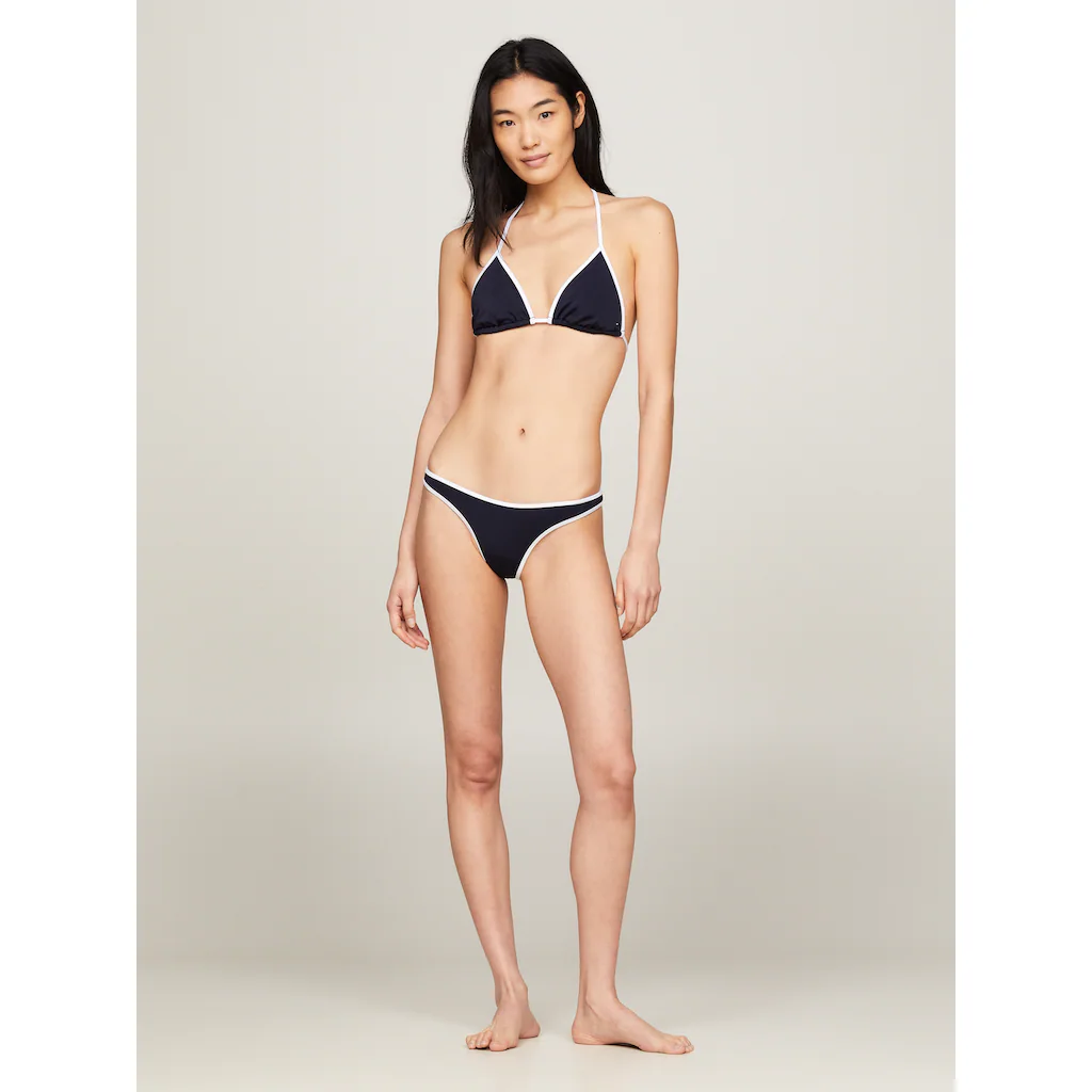 Tommy Hilfiger Swimwear Triangel-Bikini-Top »TRIANGLE RP« Mit Kontrastfarbenen Details ▷ Für