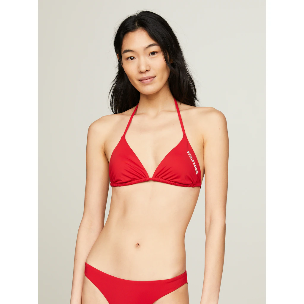 Tommy Hilfiger Swimwear Triangel-Bikini-Top »TRIANGLE RP« mit Logoschriftzug ▷ für