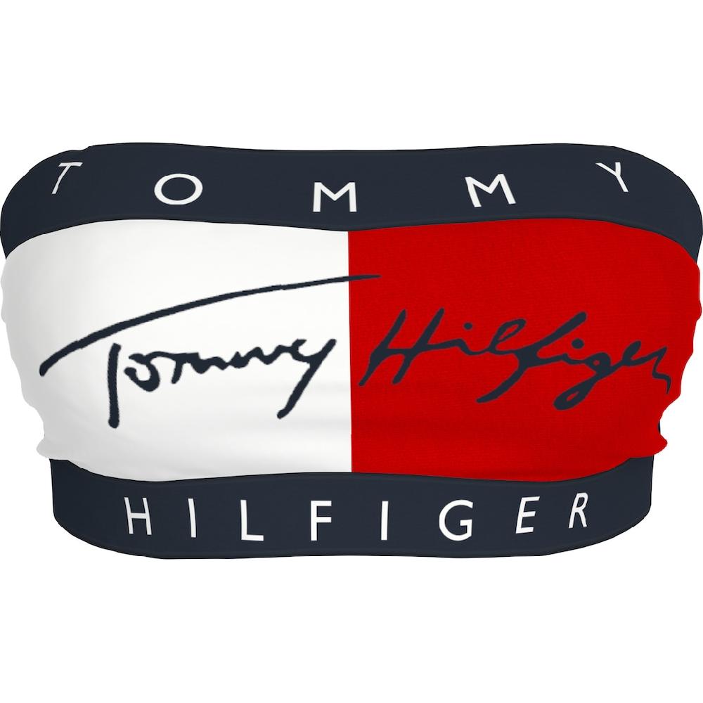 Tommy Hilfiger Underwear Bandeau-BH »BANDEAU« In Colorblock-Optik Iconic Tommy Style Aliyah Hip Hop Street Online Bestellen