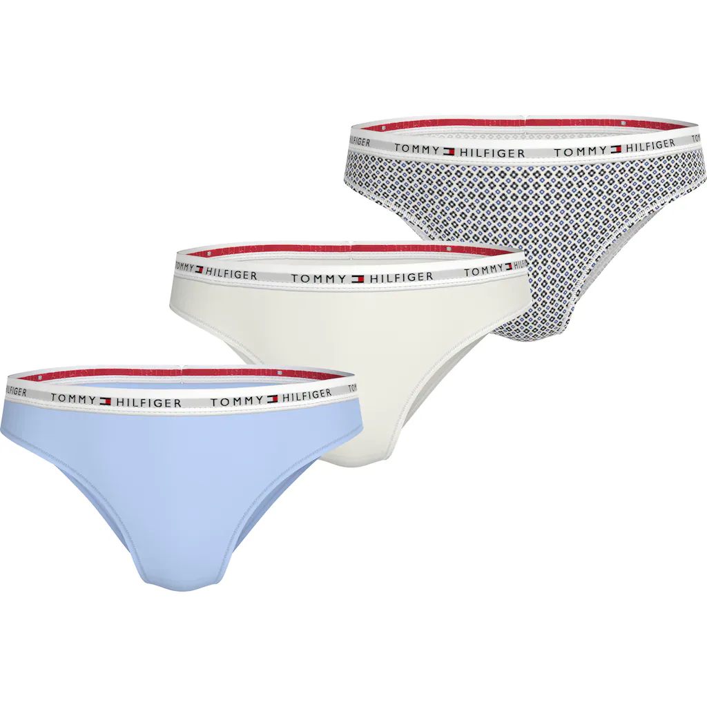 Tommy Hilfiger Underwear Bikinislip »3 PACK BIKINI (EXT. SIZES)« (Packung 3 St. 3er) mit Logoschriftzug ▷ für