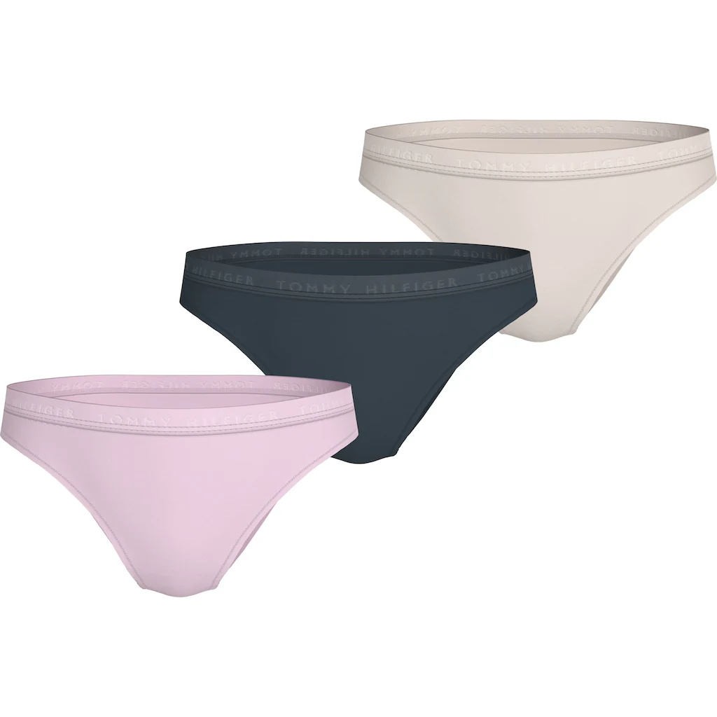 Tommy Hilfiger Underwear Bikinislip »3 PACK BIKINI« (Packung 3 St. 3er) mit Logobund kaufen