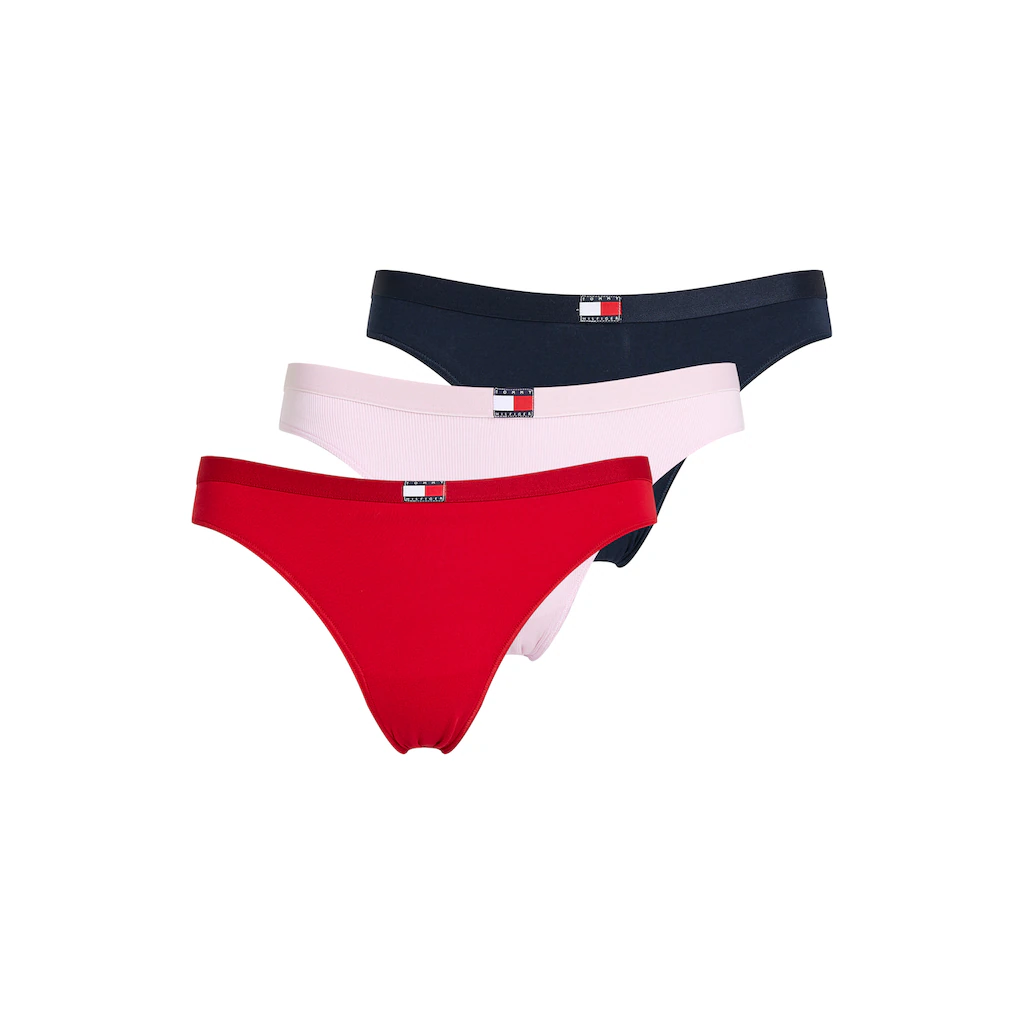 Tommy Hilfiger Underwear Bikinislip »3 PACK BIKINI« (Packung 3 St. 3er) mit gerippter Struktur Logo bestellen
