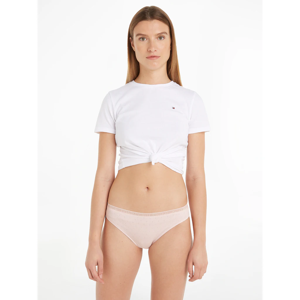 Tommy Hilfiger Underwear Bikinislip »3P BIKINI« (Packung 3 St. 3er) Im Dezentem Ajourmuster Kaufen