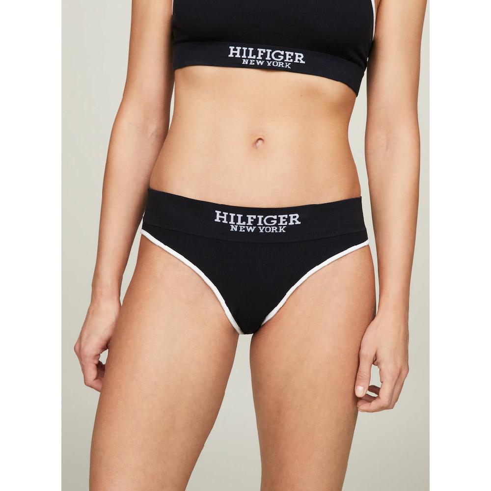 Tommy Hilfiger Underwear Bikinislip »BIKINI« Rippware Breiter Bund Logoschriftzug Kaufen