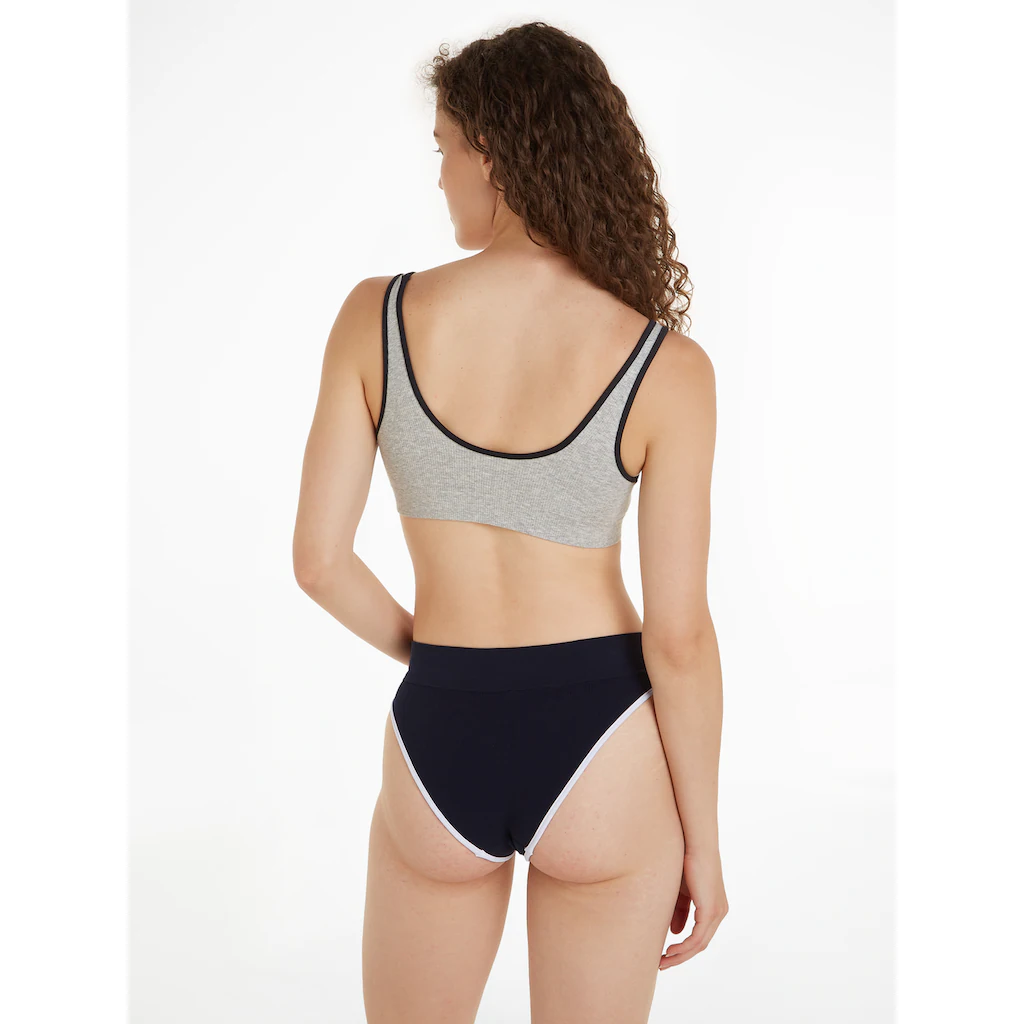 Tommy Hilfiger Underwear Bikinislip »BIKINI« Rippware Breiter Bund Logoschriftzug Kaufen