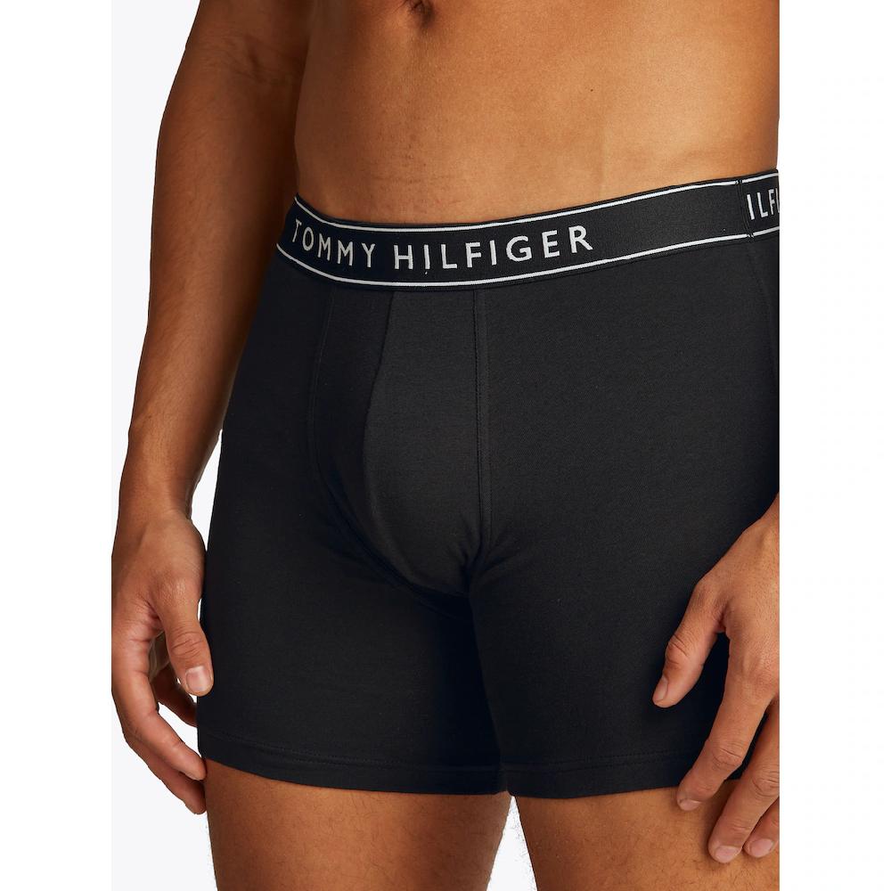 Tommy Hilfiger Underwear Boxer »3P BOXER BRIEF DTM« (Packung 3 St. 3er) Mit Logobund Bestellen