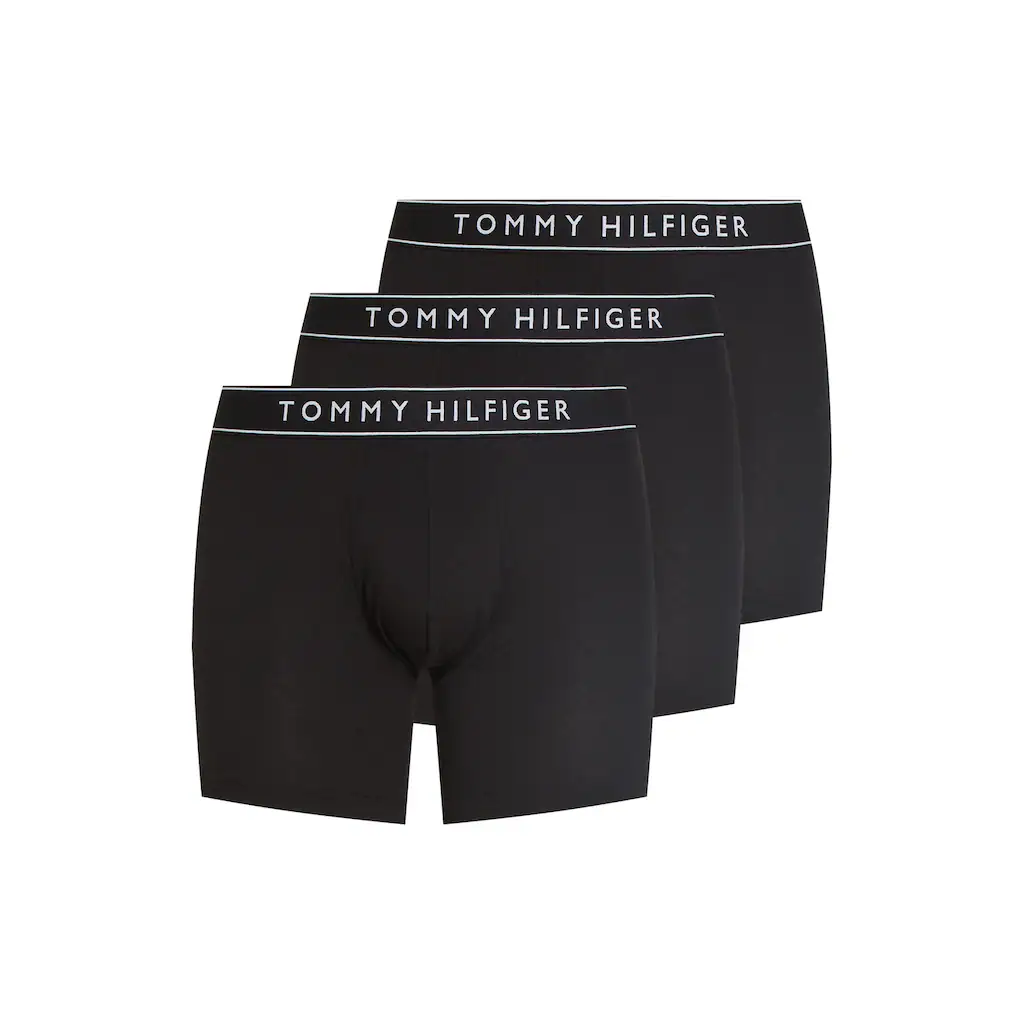 Tommy Hilfiger Underwear Boxer »3P BOXER BRIEF DTM« (Packung 3 St. 3er) mit Logobund bestellen