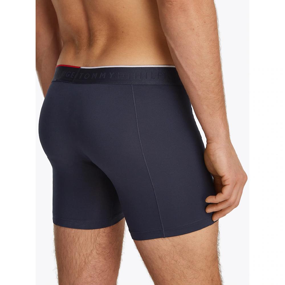 Tommy Hilfiger Underwear Boxer »3P BOXER BRIEF« (Packung 3 St. 3er) Mit Logobund