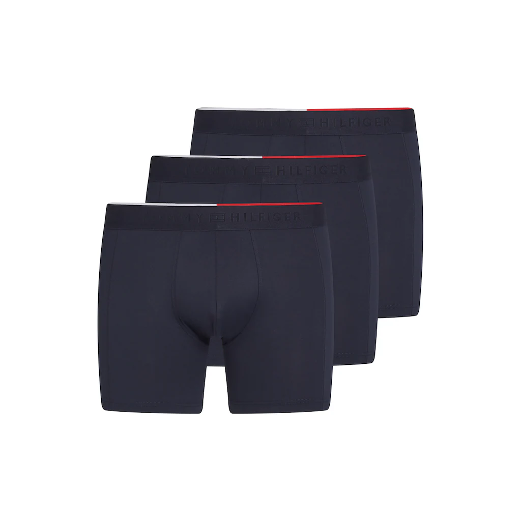 Tommy Hilfiger Underwear Boxer »3P BOXER BRIEF« (Packung 3 St. 3er) mit Logobund