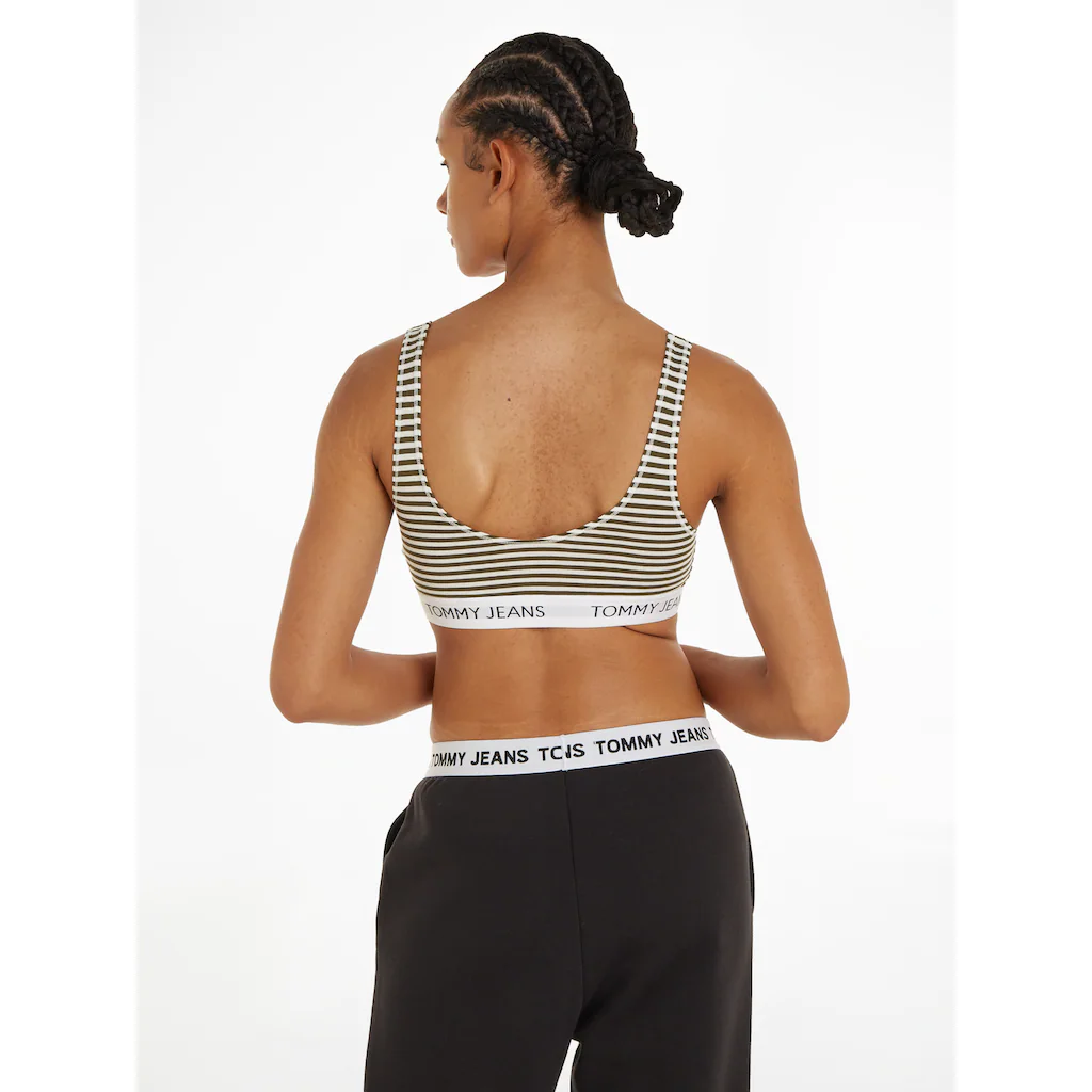 Tommy Hilfiger Underwear Bralette-BH »KEYHOLE BRALETTE PRINT« Im Streifendessin Cutout Online Kaufen
