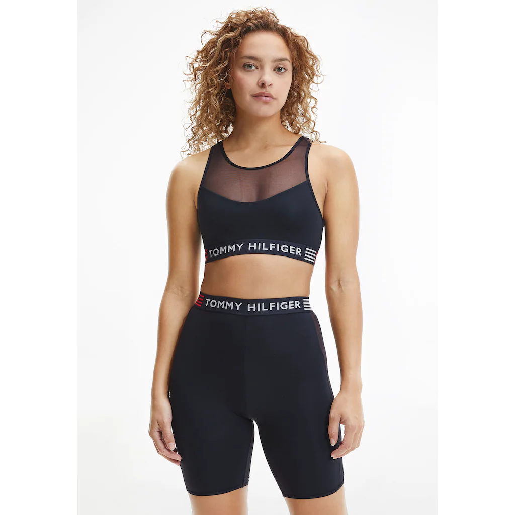 Tommy Hilfiger Underwear Bralette »UNLINED BRALETTE« Mit Mesh-Einsatz & Tommy Hilfiger Loo-Elastiktape Online Bestellen