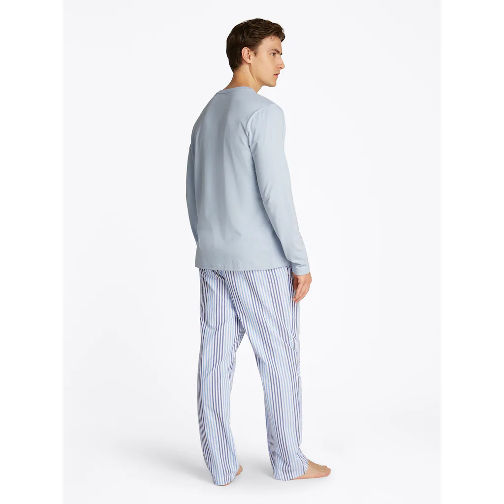 Tommy Hilfiger Underwear Pyjama »LS PANT WOVEN SET PRINT« (Set 2 Tlg. 2er) Mit Streifenmuster ▷ Für