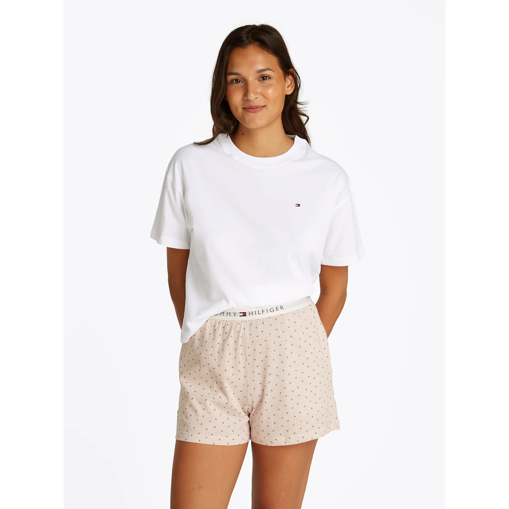 Tommy Hilfiger Underwear Pyjama »SS PRT PJ SHORT SET« (Set 2 Tlg. 2tlg) Mit Muster Logo Online Bestellen