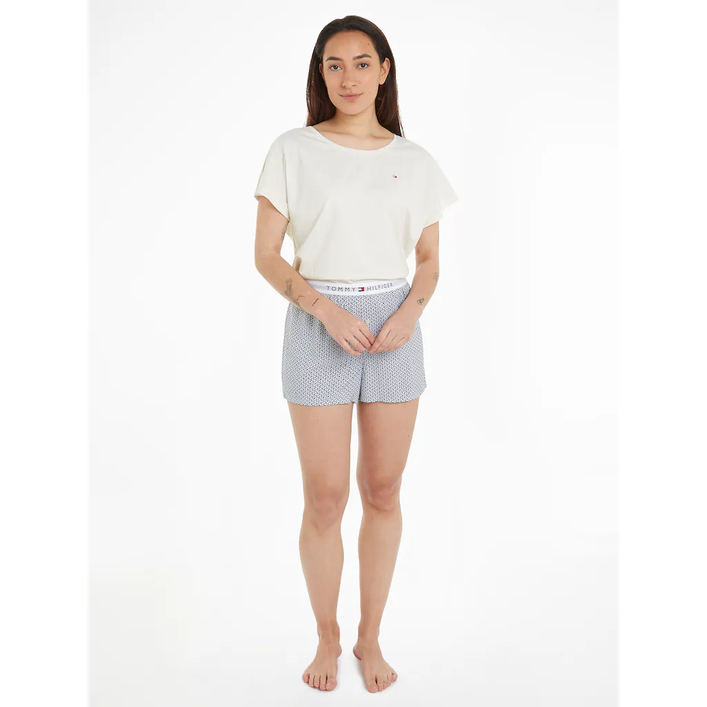 Tommy Hilfiger Underwear Shorty »SS PYJ SET WOVEN« (Set 2 tlg. Shirt+Shorts) ▷ für