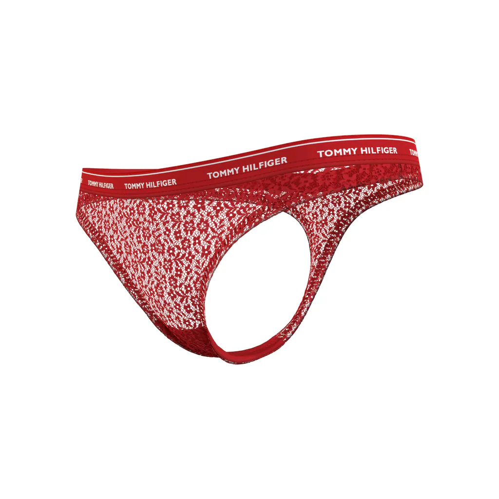 Tommy Hilfiger Underwear Slip »3 PACK THONG LACE (EXT SIZES)« (Packung 3er-Pack) Mit Tommy Hilfiger Logobund Online Bestellen