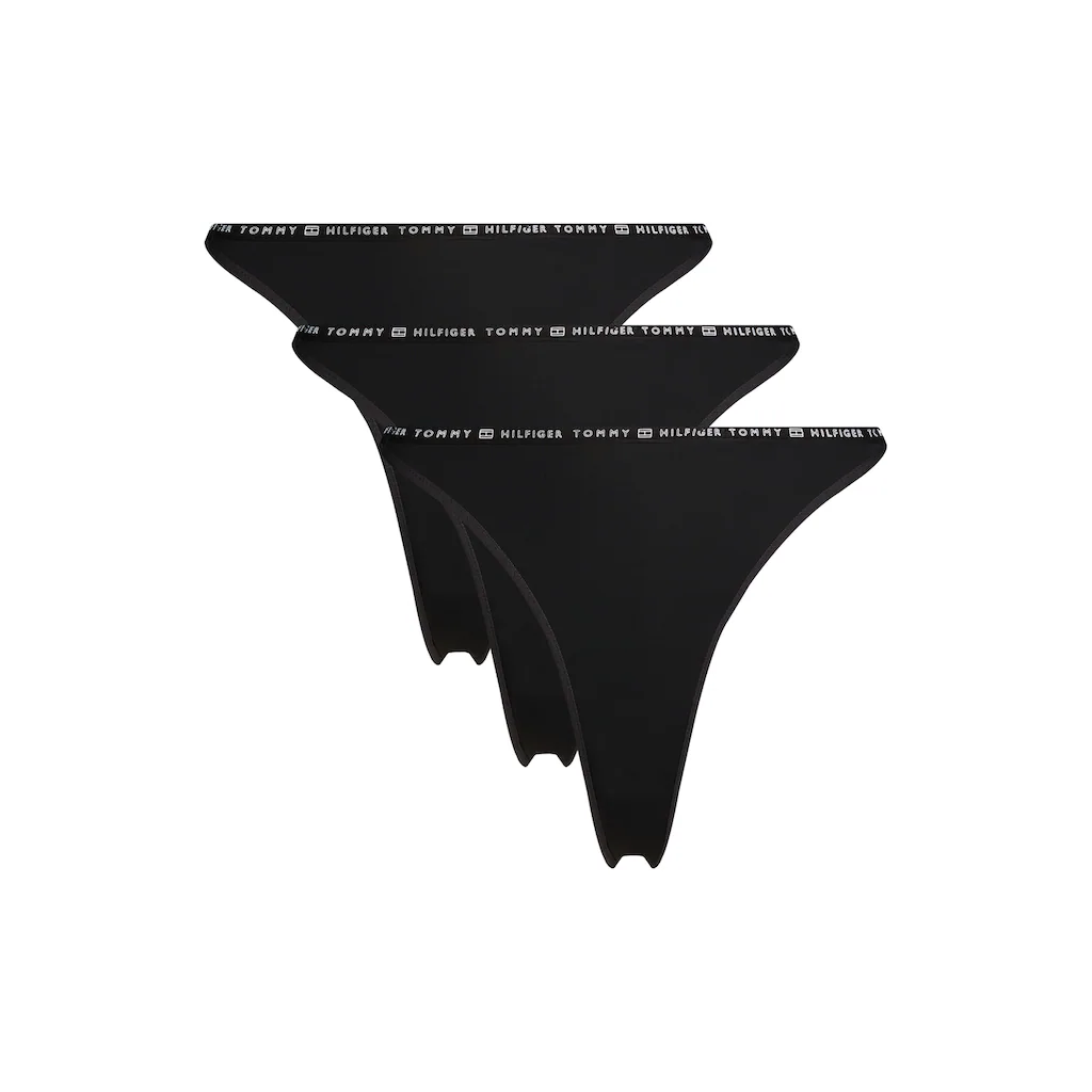 Tommy Hilfiger Underwear Slip »3 PACK THONG« (Packung 3 St. 3er) mit Logoschriftzug online bestellen