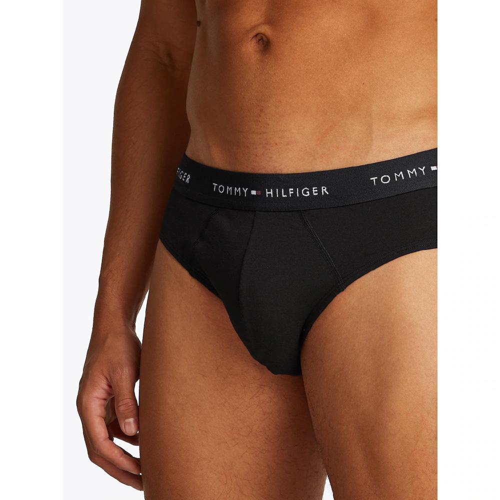 Tommy Hilfiger Underwear Slip »3P BRIEF DTM« (Packung 3 St. 3er) Mit Logo-Elastikbund Online Kaufen
