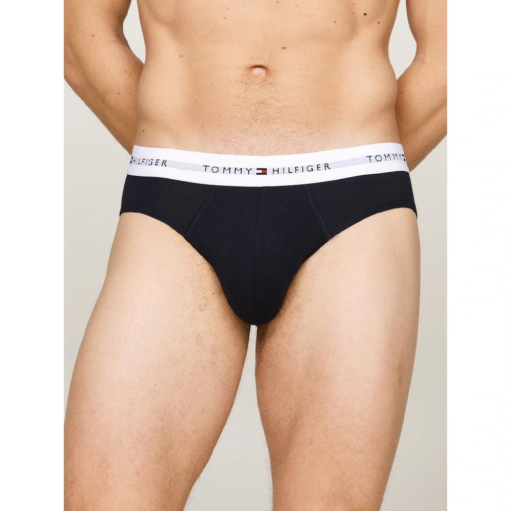 Tommy Hilfiger Underwear Slip »5P BRIEF« (Packung 5 St. 5er-Pack) Mit Kontrastfarbenem Logobund Bestellen