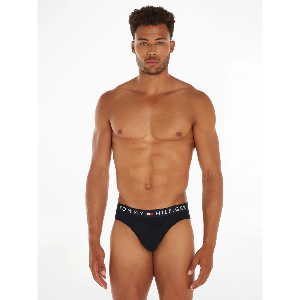 Tommy Hilfiger Underwear Slip »TH-3P BRIEF« (Packung 3er) Mit Tommy Hilfiger Logoschriftzug Online Bestellen