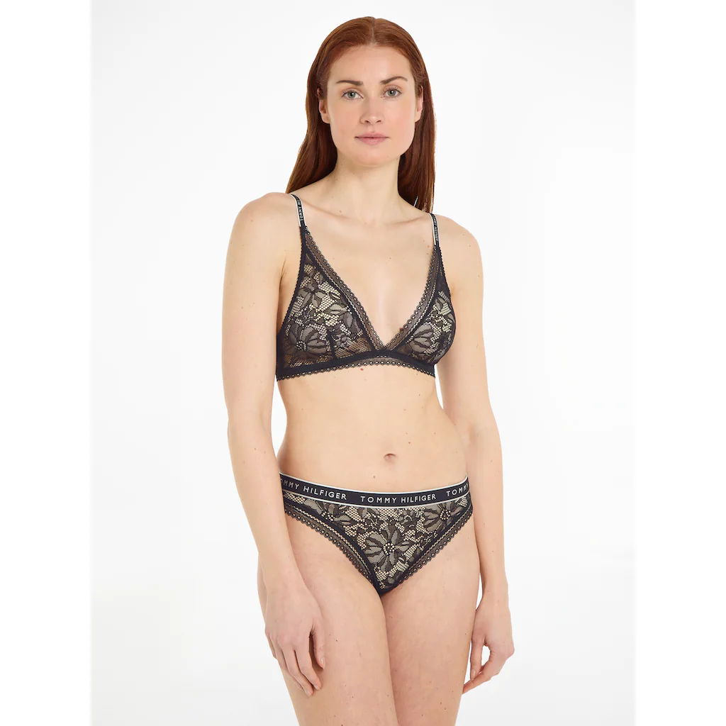 Tommy Hilfiger Underwear Slip »THONG« mit Spitze und Logobund online bestellen