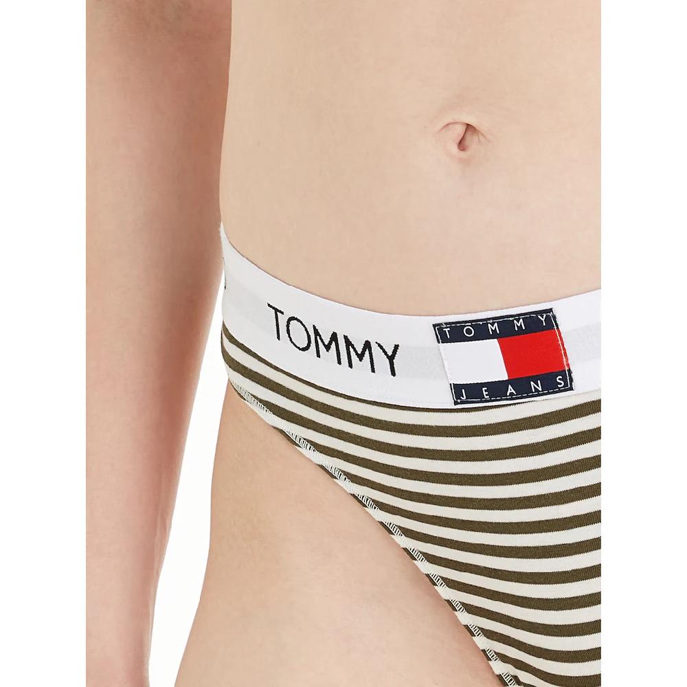 Tommy Hilfiger Underwear Slip »THONG PRINT (EXT SIZES)« Im Streifendessin Logoschriftzug Kaufen