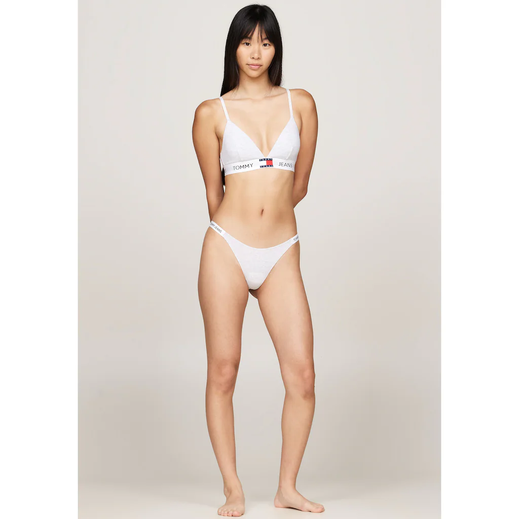 Tommy Hilfiger Underwear String »HIGH LEG THONG (EXT SIZES)« Meliert Logoschriftzug ▷ Für
