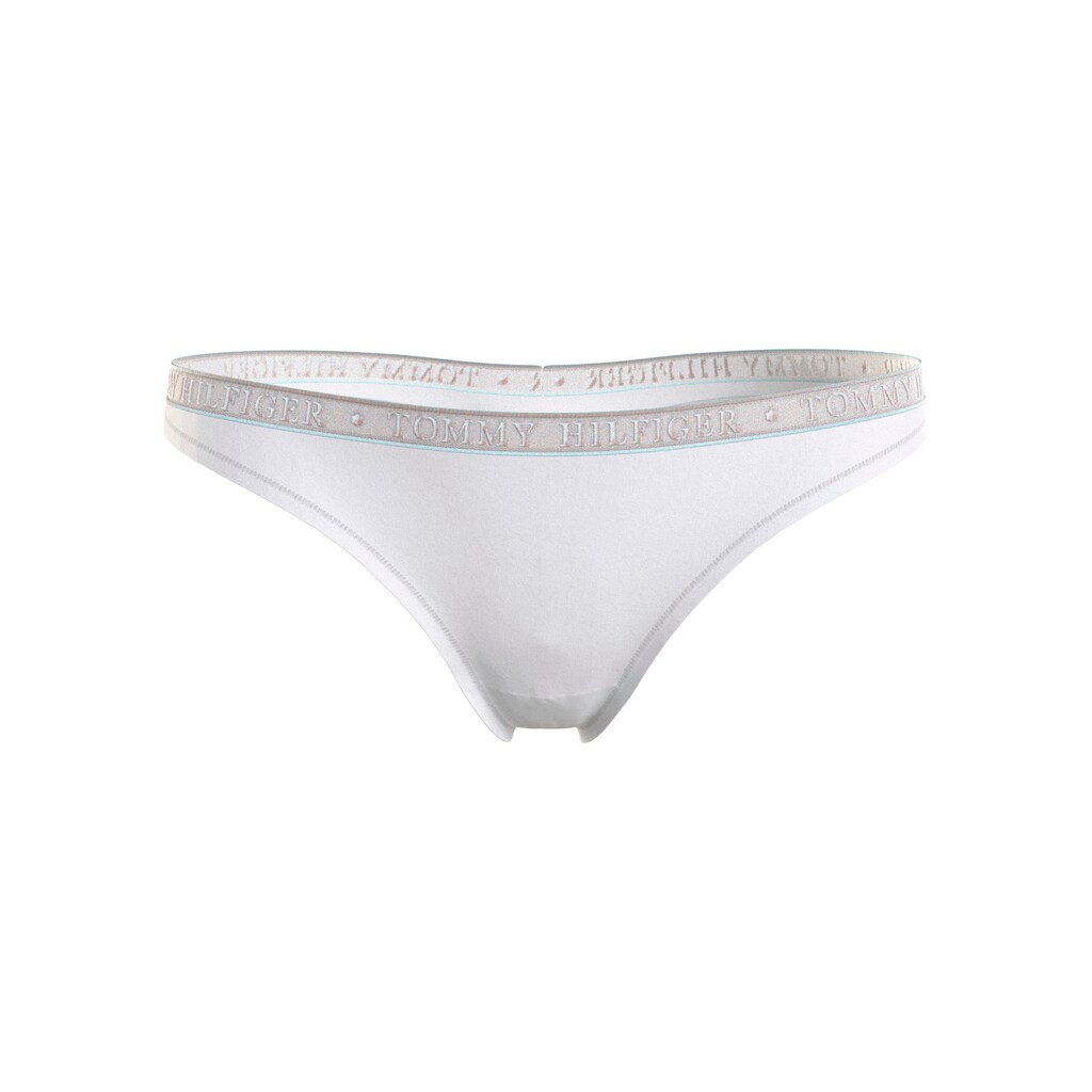 Tommy Hilfiger Underwear T-String »LACE 3P THONG (EXT SIZES)« (Packung 3er-Pack) Mit Tommy Hilfiger Logobund Kaufen